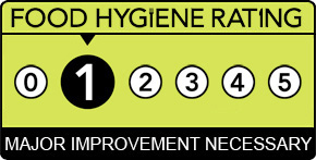 Kebab Range hygiene rating